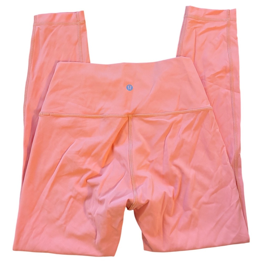 Lululemon Align High Rise Pant 25 Sunset Orange Nulu Leggings Size‎ 6 LW5CQ7S